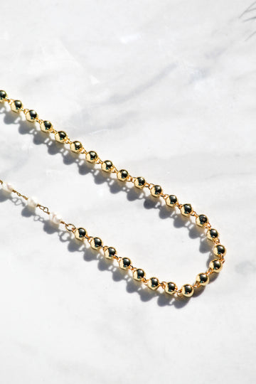 LUCIA NECKLACE- PEARL